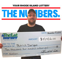 Rhode Island Lottery Winner